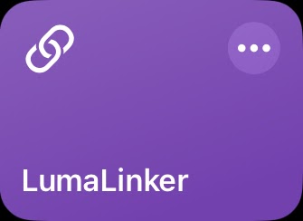 LumaLinker iOS Shortcut Screenshot